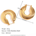 European and American fashion exaggerated niche design earrings