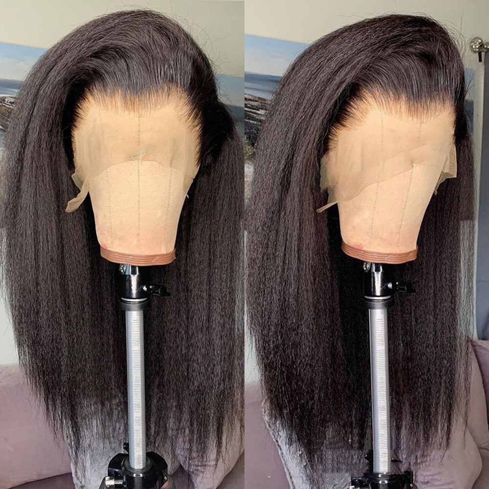 THE MIDNIGHT SILK
Long Yaki Lace Front Wig