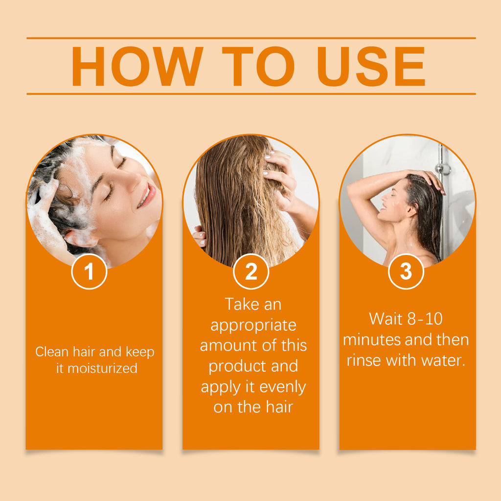 Wiyun Keratin Hair Mask, Keratin Gently Nourishes And Repairs Hair, Strong And Shiny Hair Mask
