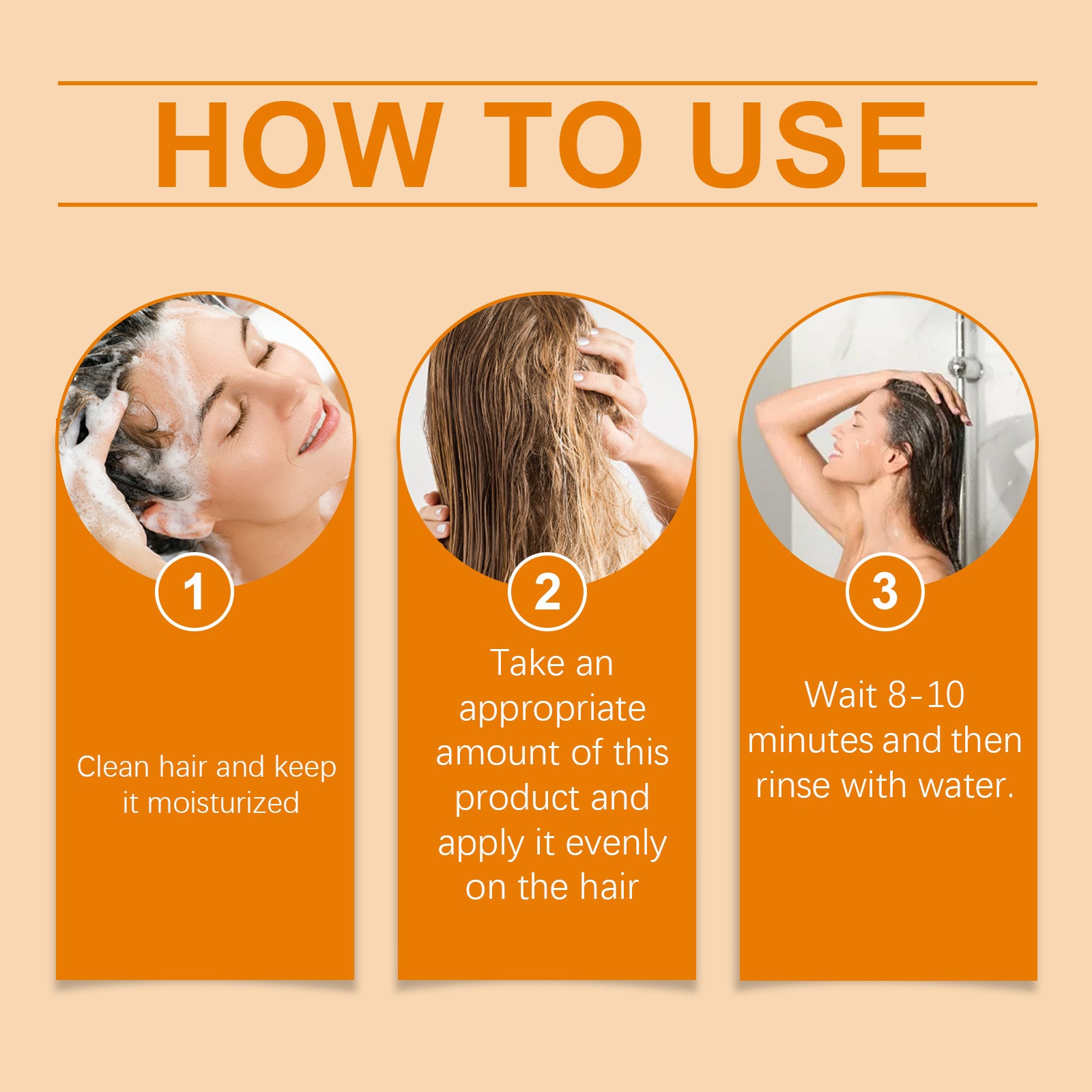 Wiyun Keratin Hair Mask, Keratin Gently Nourishes And Repairs Hair, Strong And Shiny Hair Mask