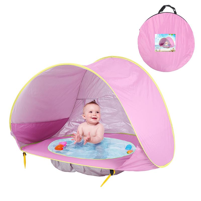Copy of Summer Seaside Baby Beach Tent Pops Up Portable Shade Pool UV Protection Sun Shelter Kids Outdoor Camping Sunshade Beach Toy
