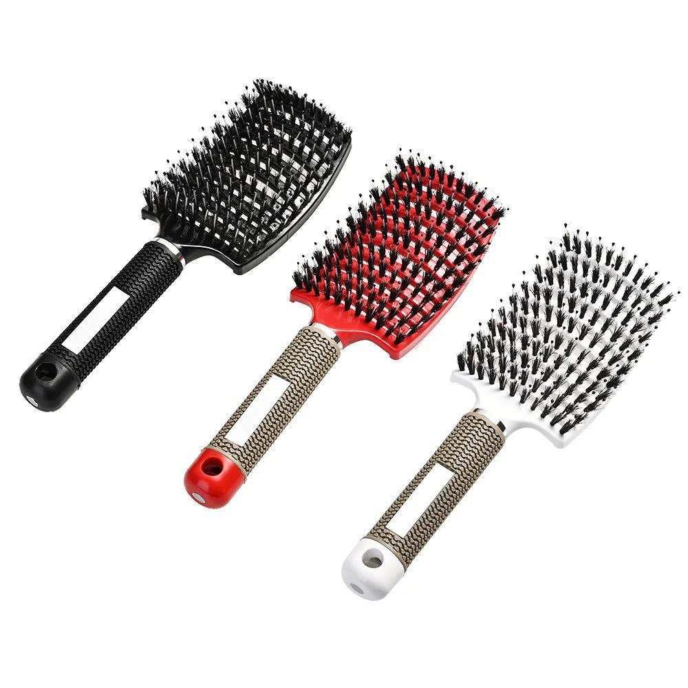 The Easy Detangle Brush – Scalp Massage Hairbrush