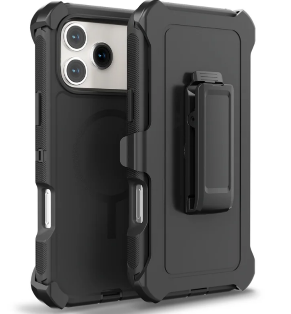 Applicable to iPhone17 6E 13 14pro Max 15 plus Three-proof robot anti-drop phone case 12