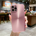 Suitable for 17promax phone case, Aurora CD texture matte and colorful iPhone16 advanced drop protection case