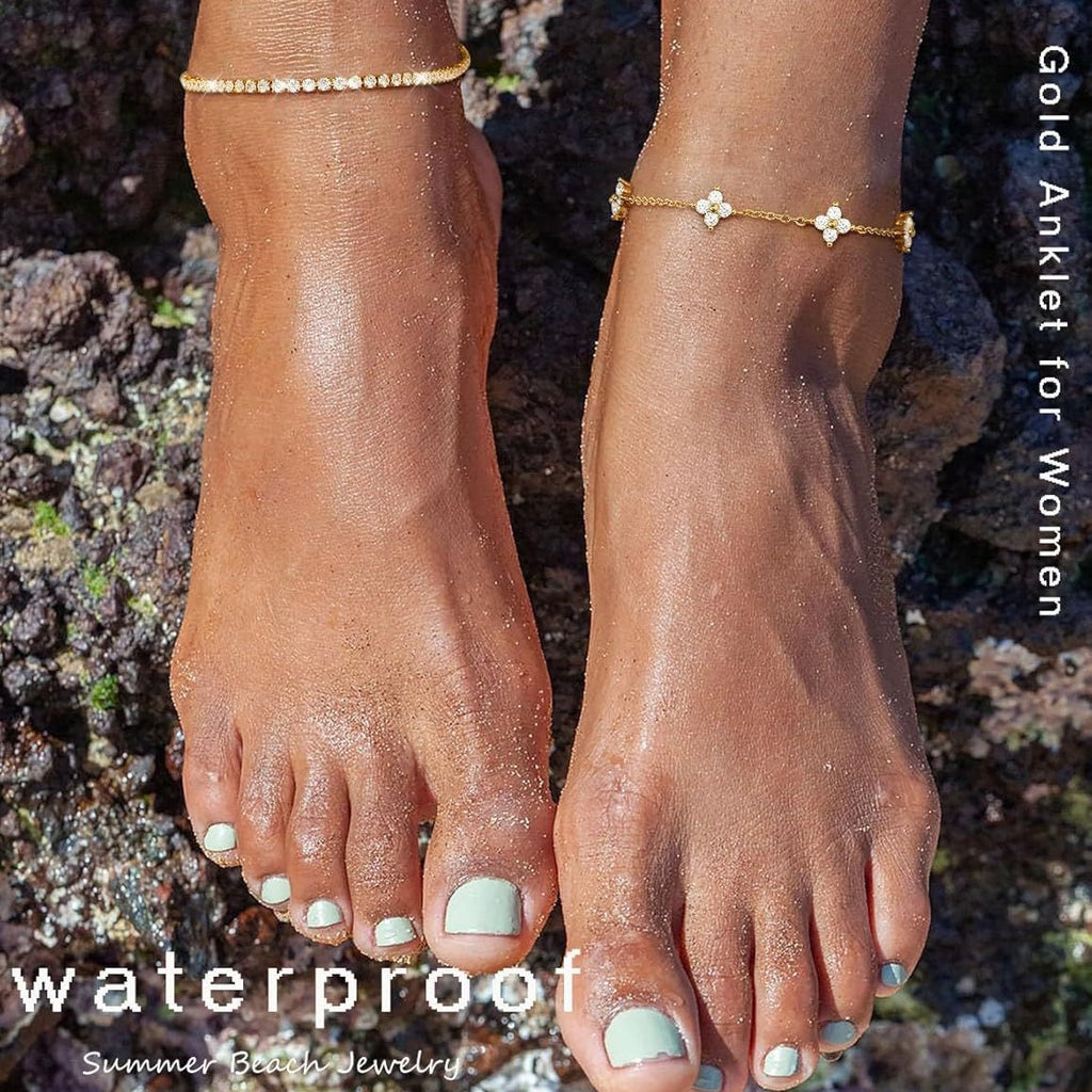 Brass ankle chain